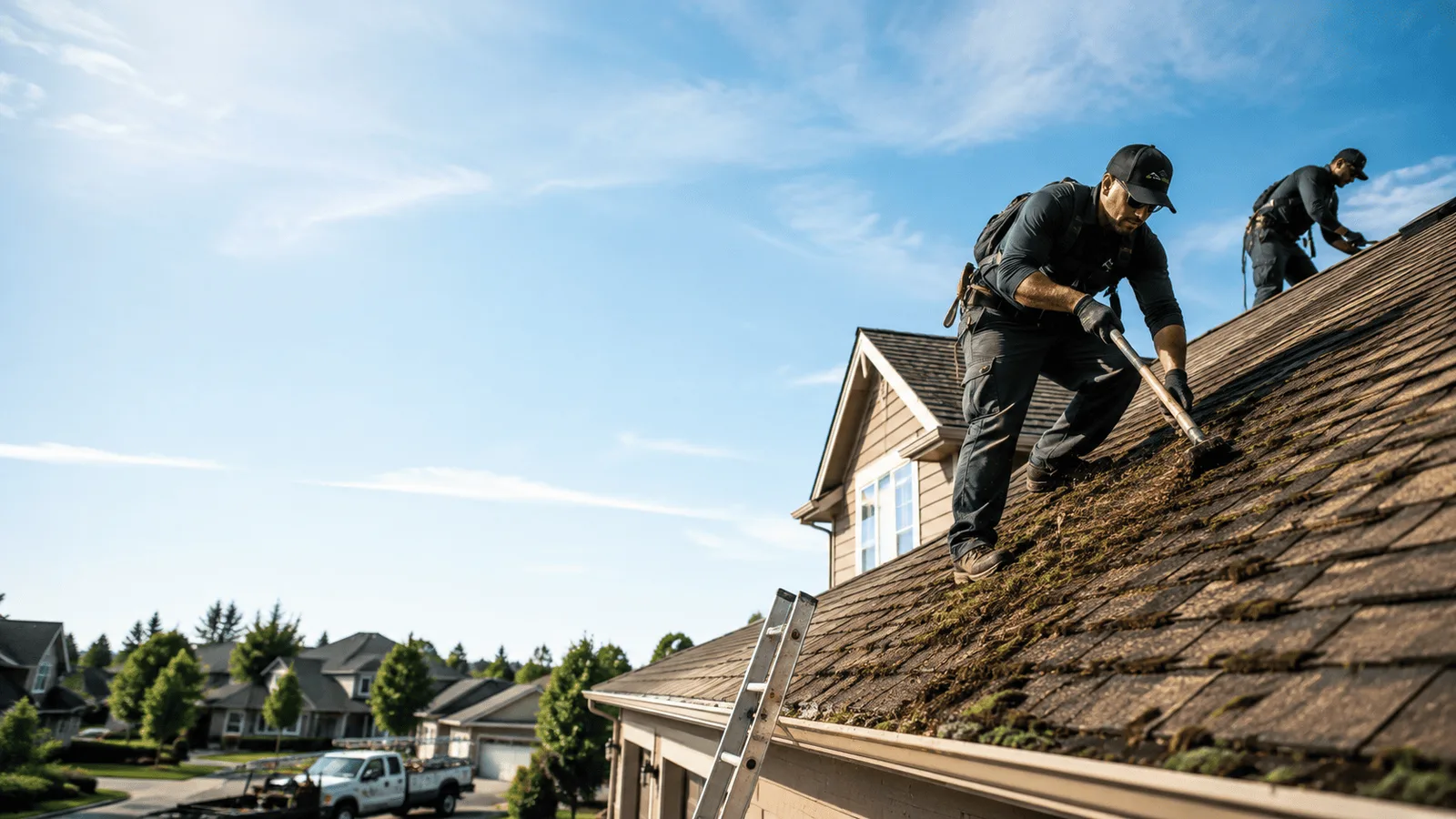 Roof Moss Removal in Quebeck, TN near me